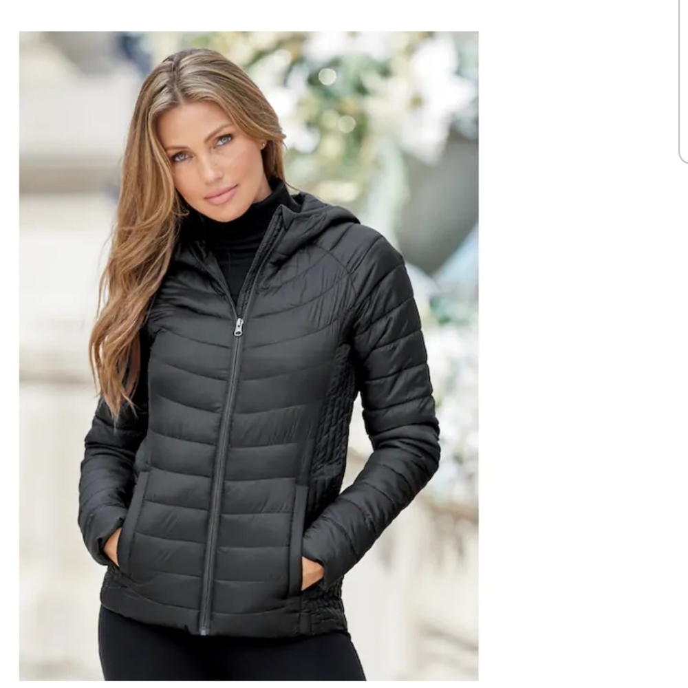 Flurry puffer coat